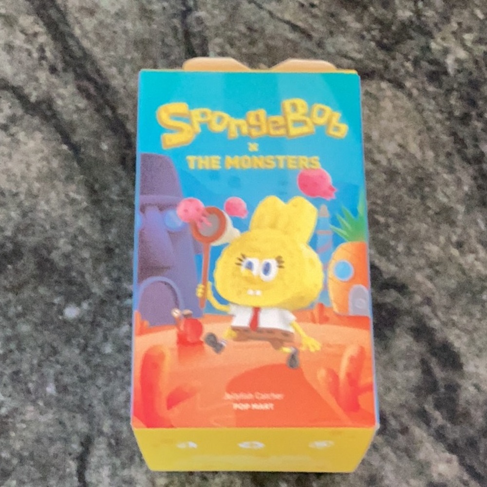 SpongeBob Labubu figure